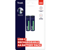 Trust 2x AA - ładowanie USB-C - 1321008 - zdjęcie 4